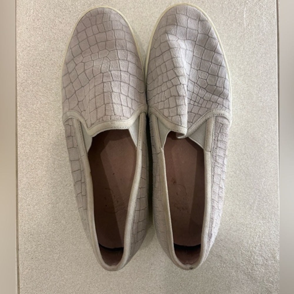 JOIE | Huxley Slip On‎ Taupe Suede Sneakers Size 7